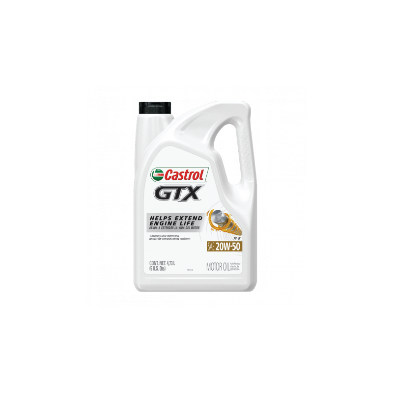 Castrol GTX 20w 50   5 Cuartos