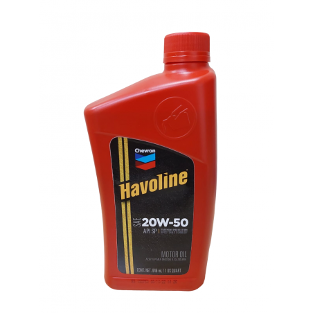 Chevron Havoline 20w 50 Cuarto