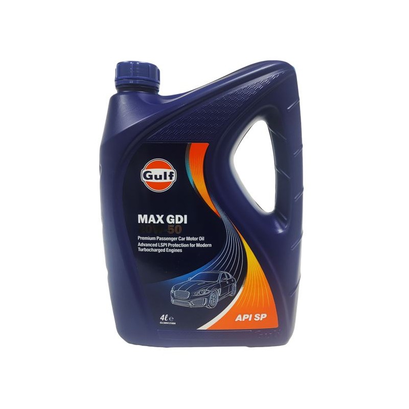 Aceite Gulf Max GDI 20w 50  4L