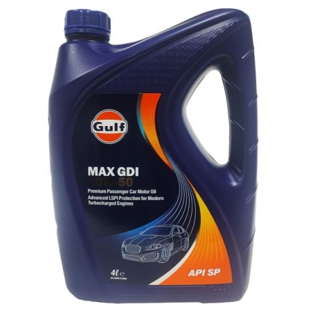 Aceite Gulf Max GDI 20w 50  4L